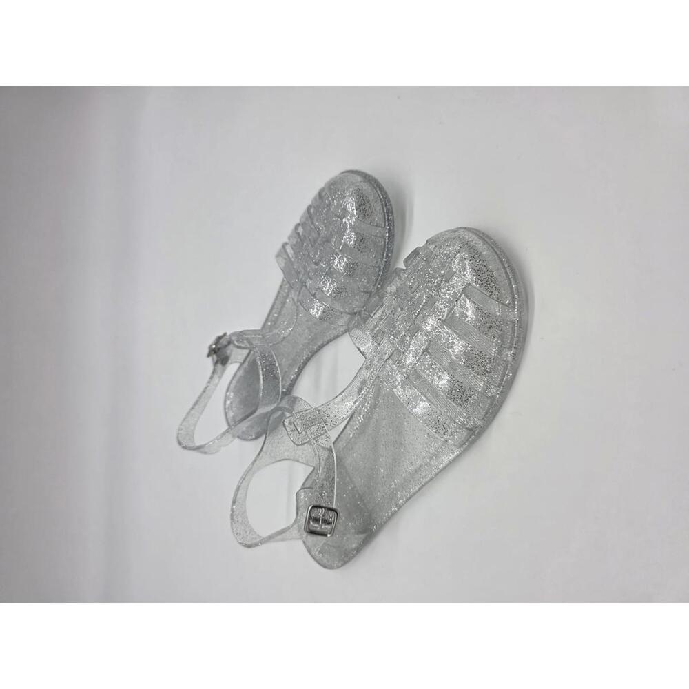 GAP - EUC - Girls size 3 - Glitter Jelly Sandals